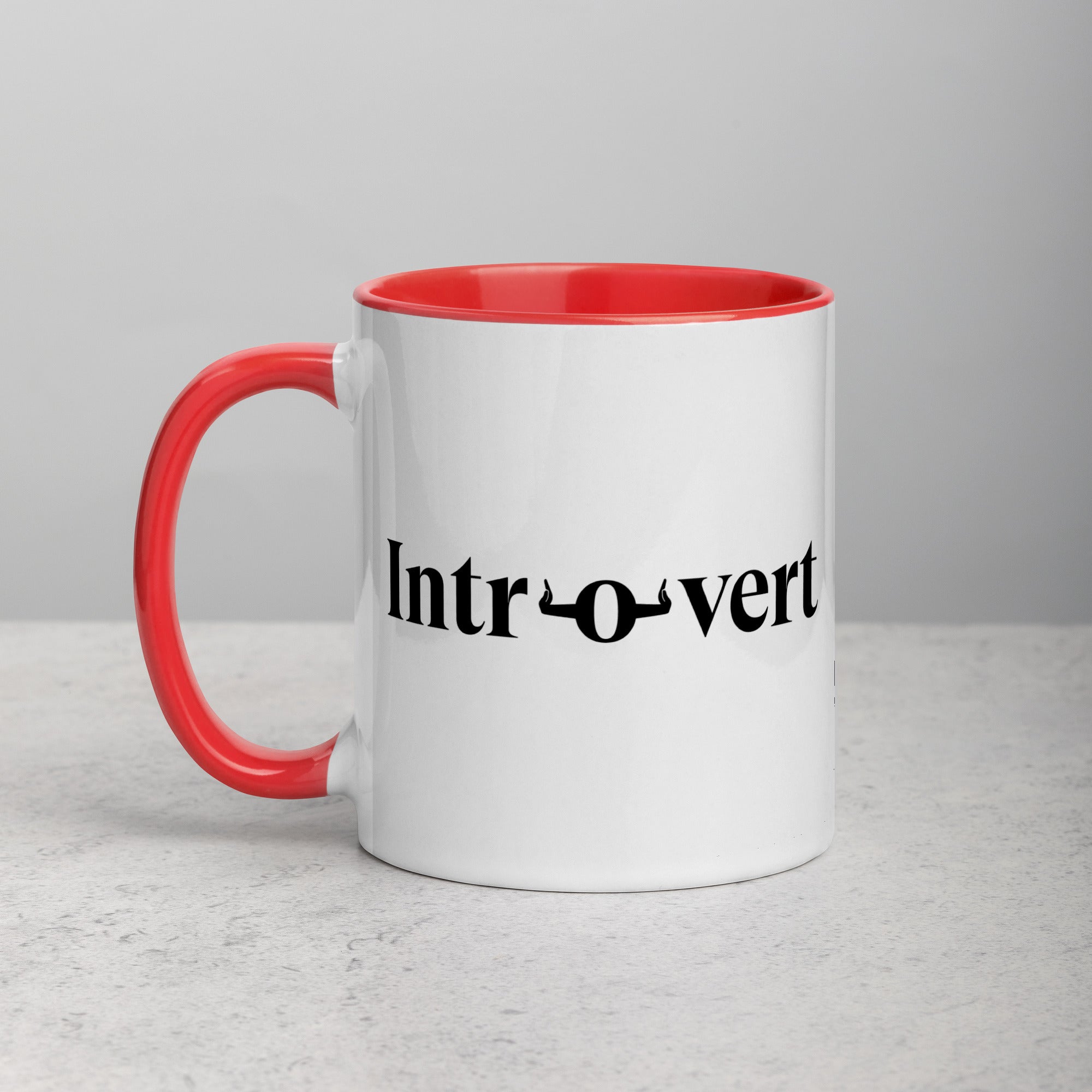 Mug with Color Inside – Introvert Coffee Co.